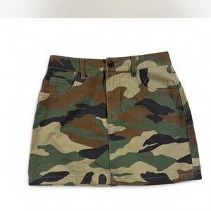 Forever 21 Camouflage Mini Skirt - S